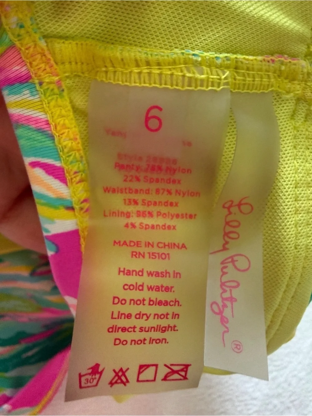 Lilly Pulitzer Bikini Set Size 6 Tropical Floral Halter Foldover Bottoms